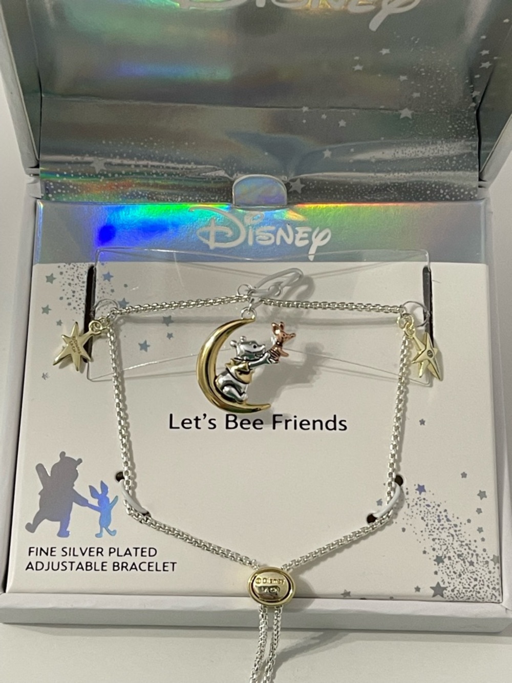 Disney Classics Jewelry | Winnie the Pooh & Piglet Bolo Bracelet - Picture 4 of 9